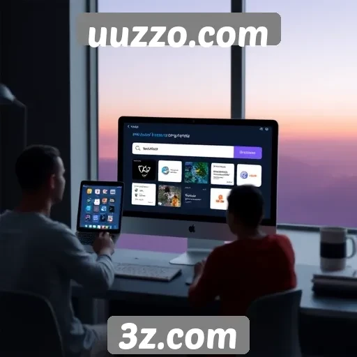 Evolução das funcionalidades do site uuzzo.com