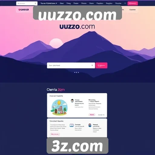 Interface do site Uuzzo.com é intuitiva e amigável